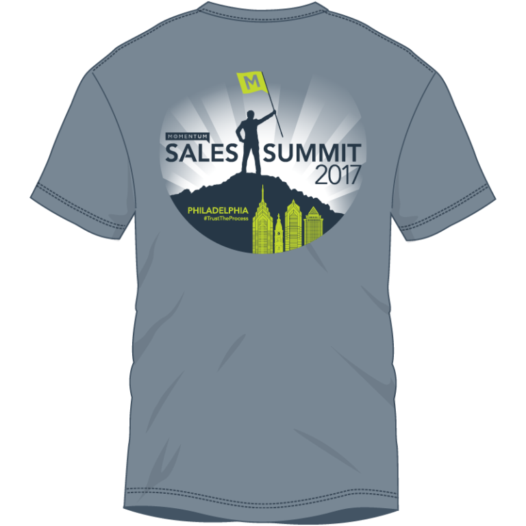 2017 Sales Summit T-shirt - Back