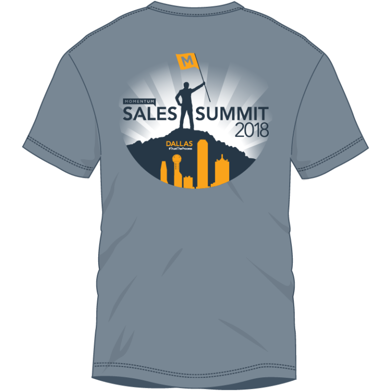 2018 Sales Summit T-shirt - Back