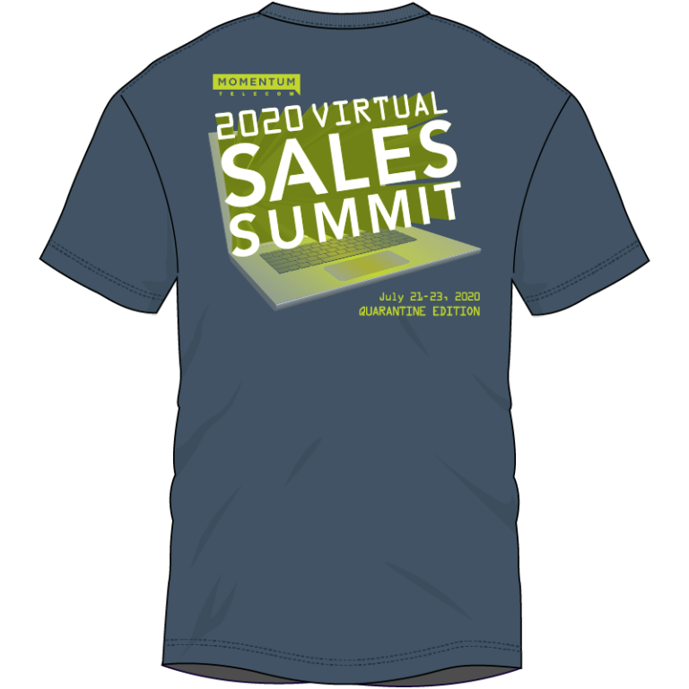 2020 Sales Summit T-shirt - Back